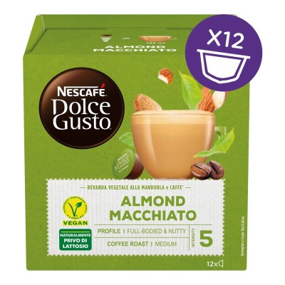 12 Almond Mandorla  Macchiato Nestlè Dolce Gusto