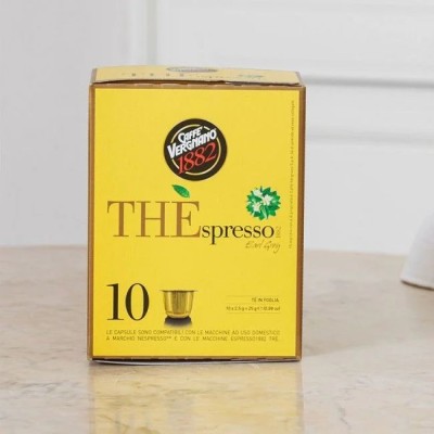 10 THÈspresso Earl Grey Caffè Vergnano Nespresso