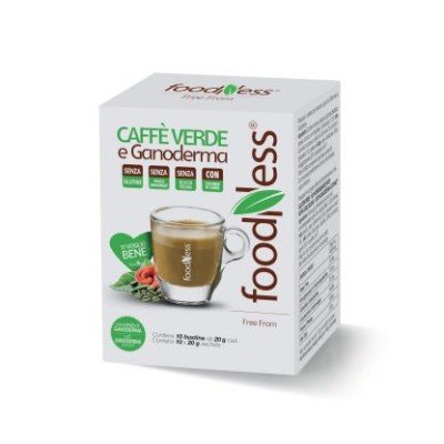 10 buste Caffè Verde e Ganoderma 20g Liofilizzato Foodness