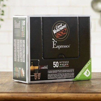 50 Èspresso Intenso Caffè Vergnano Nespresso