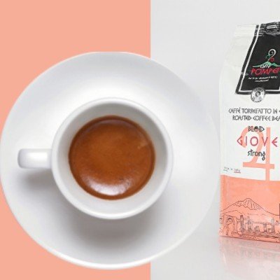 1 Caffè in Grani 1000gr. GIOVE Pompeii tostato a Legna