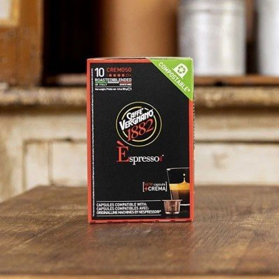 10 Èspresso Cremoso Compostabile Caffè Vergnano Nespresso