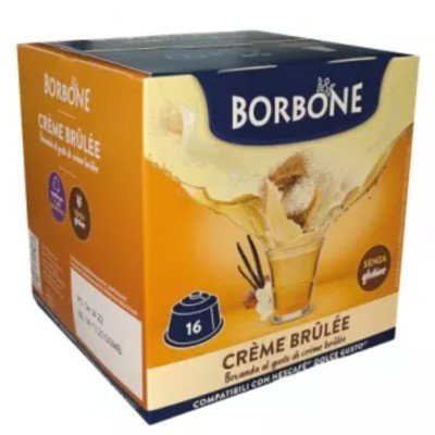 16 Creme Brulee Borbone Dolce Gusto