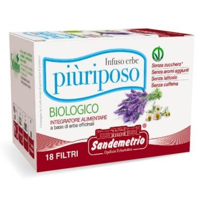 18 Filtro Monodose Infuso Erbe + Riposo Bio (Integratore Alimentare) Sandemetrio