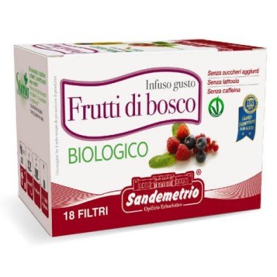 18 Filtro Monodose Infuso Frutti Di Bosco Bio Sandemetrio