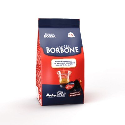 15 Red Borbone Dolce Gusto