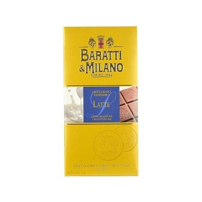 1 Tavola di Cioccolato al Latte Finissimo 75g Baratti & Milano