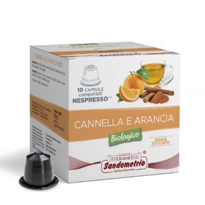 10 Cannella e Arancia Bio Sandemetrio Nespresso