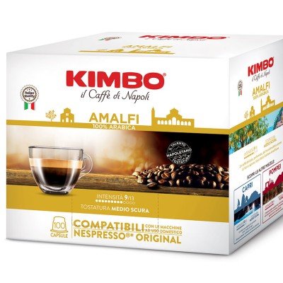 100 Amalfi Kimbo Nespresso