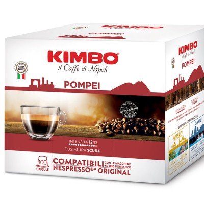 100 Pompei Kimbo Nespresso