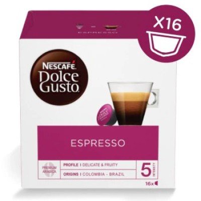 16 Espresso Nestlè Dolce Gusto