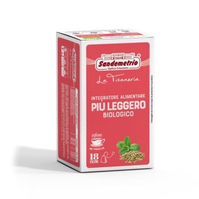 18 Filtro Monodose Infuso Erbe + Leggero Bio (Integratore Alimentare) Sandemetrio