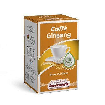 18 Caffè Ginseng Sandemetrio Cialde 44mm