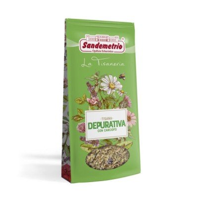 1 Tisana Carciofo Sacchetto da 100g Integratore Alimentare Sandemetrio