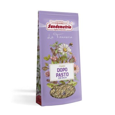 1 Tisana Malva Sacchetto da 100g Integratore Alimentare Sandemetrio