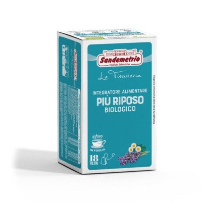 18 Filtro Monodose Infuso Erbe + Riposo Bio (Integratore Alimentare) Sandemetrio