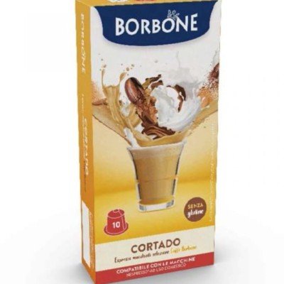 10 Cortado Borbone Nespresso