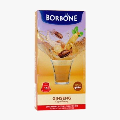 10 Ginseng Borbone Nespresso