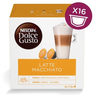 16 Latte Macchiato Nestlè Dolce Gusto