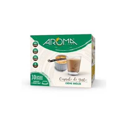 30 Crème Brulée Aroma Light A Modo Mio