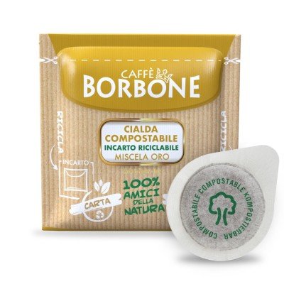 100 Oro Borbone Cialde 44mm