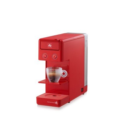Macchina Caffè Illy Iperespresso Y.3.3  Rossa