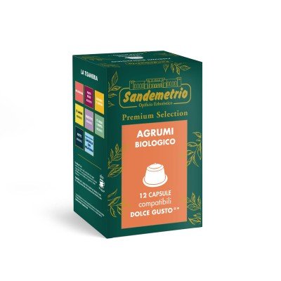 12 Tisana Agrumi Sandemetrio Dolce Gusto