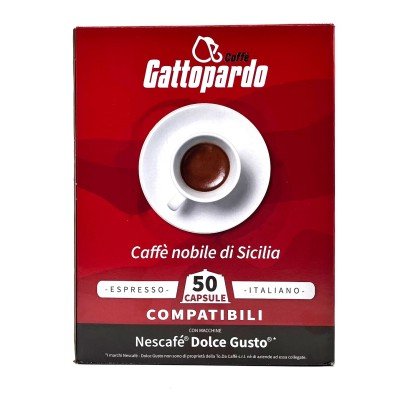 50 Ricco To.Da Gattopardo Dolce Gusto  5x10