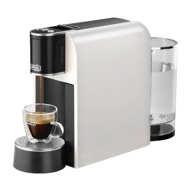 1 Macchina Caffè Arka Bianca Perla Caffitaly