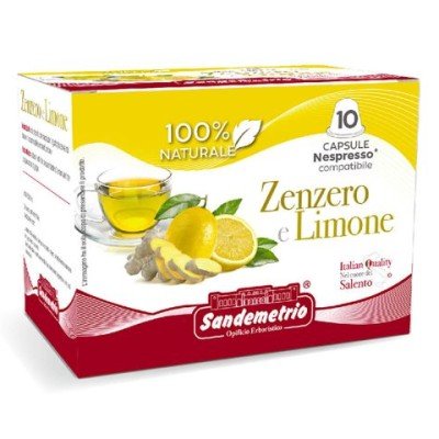 10 Zenzero e Limone Sandemetrio Nespresso