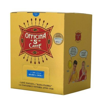 100 Decaffè Officina 5 Caffè a Modo Mio
