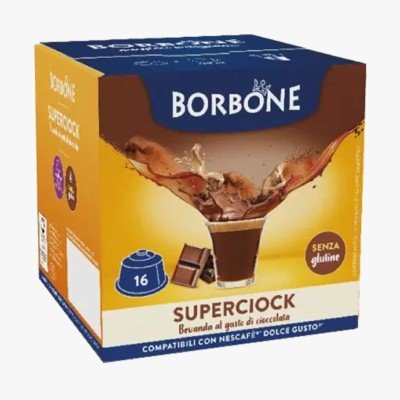16 Superciok Borbone Dolce Gusto