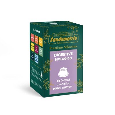 12 Tisana Digestiva Sandemetrio Dolce Gusto