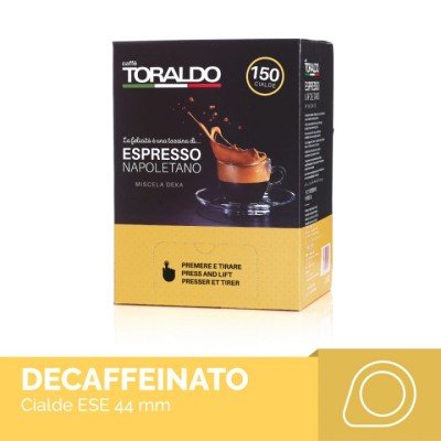 150 Decaffeinato Toraldo Cialde 44mm