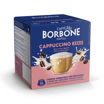 16 Cappuccino Zero Borbone Dolce Gusto