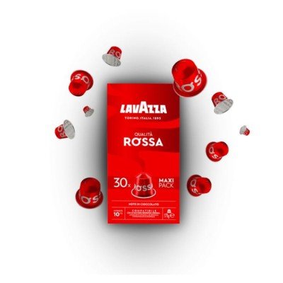 30 Lavazza Qualità Rossa Alluminio Nespresso