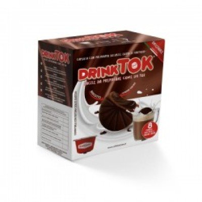 8 Drink Tok Biscotto e Crema Cacao Barbaro Dolce Gusto