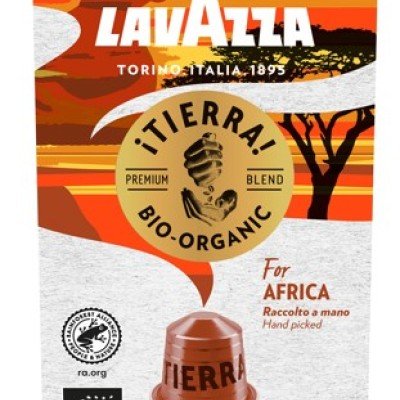10 Lavazza Tierra Bio Africa Alluminio Nespresso