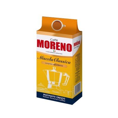 1 Caffè Macinato Miscela Classica 250 Gr. Moreno