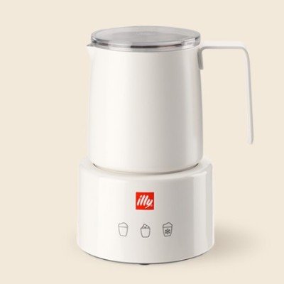 1 Montalatte elettrico Illy Milk Frother touch Bianco