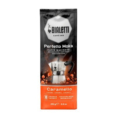 1 Sacchetto 250g Perfetto Moka Caramello Bialetti