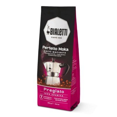 1 Sacchetto 250g Perfetto Moka Pregiato Bialetti