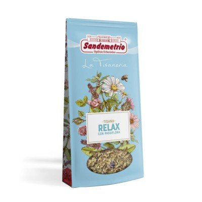 1 Tisana Relax con PassiFlora Sacchetto da 100g Sandemetrio