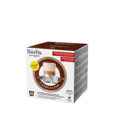 10 Cappuccino Nespresso Dolcevita
