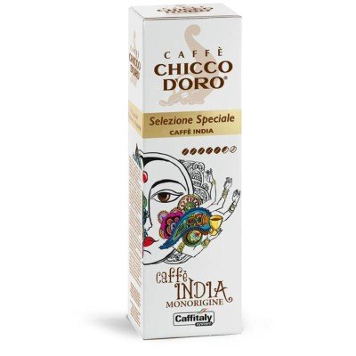 10 Chicco D'Oro Monorigine India Caffitaly