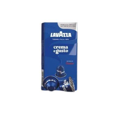 10 Lavazza Crema e Gusto Classico Alluminio Nespresso
