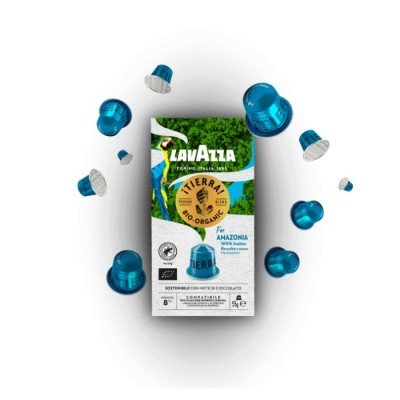 10 Lavazza Tierra Bio Amazonia Alluminio Nespresso scad. 03/26