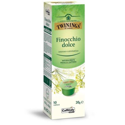 10 Twinings Finocchio Dolce Infuso Caffitaly scad. 03/26