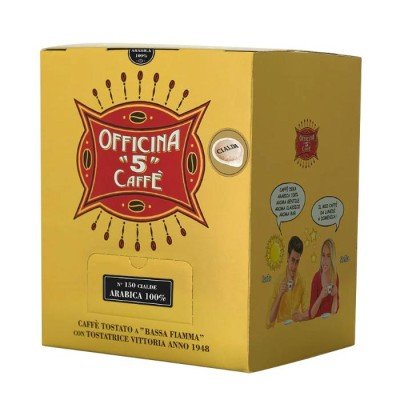 100 Arabica 100% Officina 5 Caffè Cialde 44mm