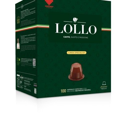 100 Argento Lollo Nespresso